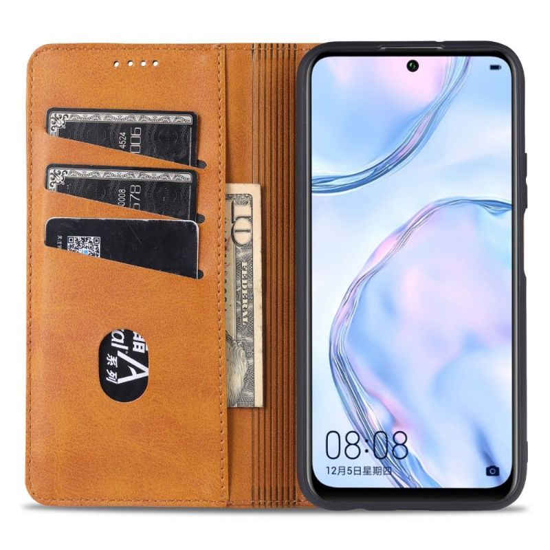 Pouzdra Na Huawei P Smart 2021 Peněženkové Pouzdro Umělá Kůže Azns