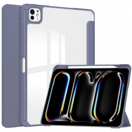 iPad Pro 13 (2025) Průhledné Pouzdro Z Umělé Kůže