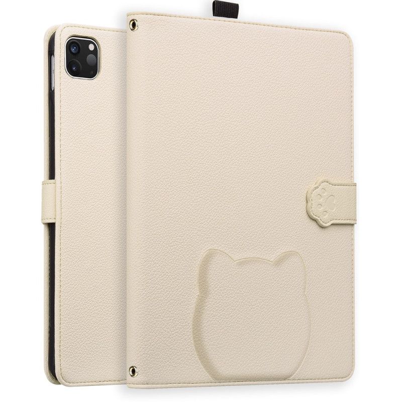 Kožený Kryt iPad Pro 13 (2025) Kočičí Hlava