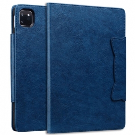 Kožený Kryt iPad Pro 13 (2025) Magnetické Zapínání S Kočičím Vzorem