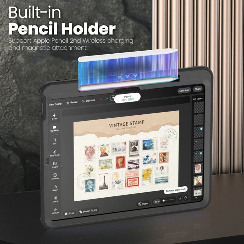 Kryt iPad Pro 13 (2025) Chytrý Design