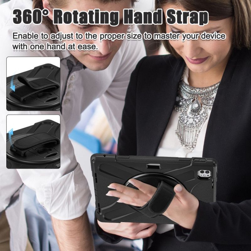 Kryt iPad Pro 13 (2025) Držák Na Stylus A Ramenní Popruh