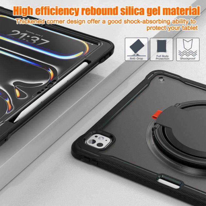 Kryt iPad Pro 13 (2025) Kryty Na Mobil Otočný Stojan A Držák Stylusu