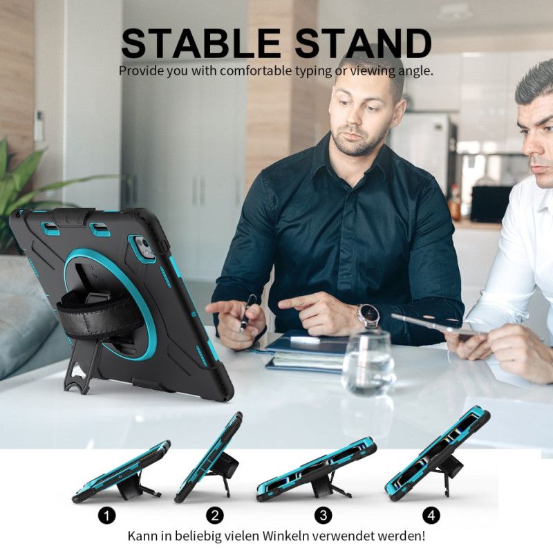 Kryt iPad Pro 13 (2025) Kryty Na Mobil Ultraodolný Stojánek A Ramenní Popruh