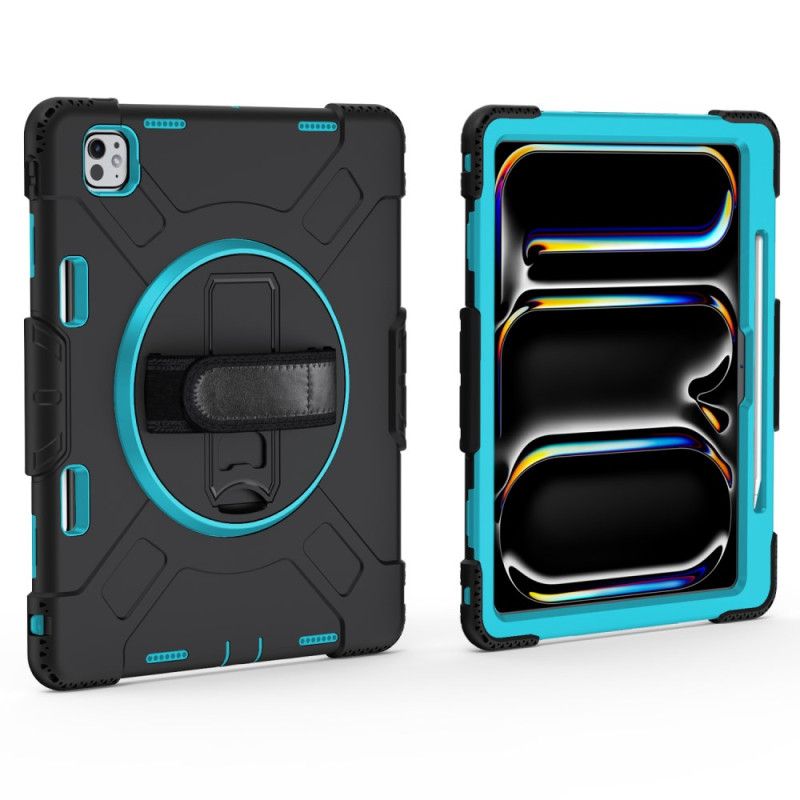 Kryt iPad Pro 13 (2025) Kryty Na Mobil Ultraodolný Stojánek A Ramenní Popruh