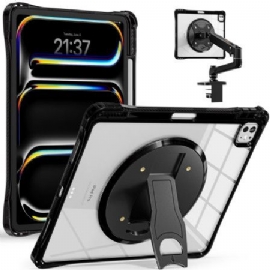 Kryt iPad Pro 13 (2025) Průhledný Se Stojánkem