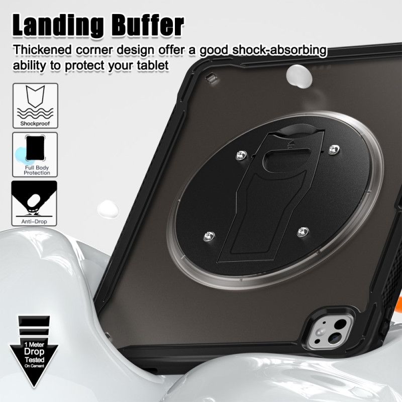 Kryt Na iPad Pro 13 (2025) Průsvitné Se Stojánkem