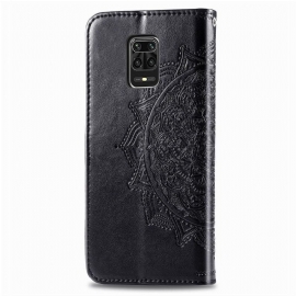 Flipové Pouzdro Na Xiaomi Redmi Note 9S / Redmi Note 9 Pro Držák Karty Mandala