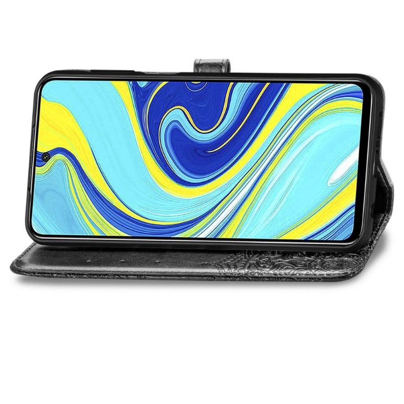 Flipové Pouzdro Na Xiaomi Redmi Note 9S / Redmi Note 9 Pro Držák Karty Mandala