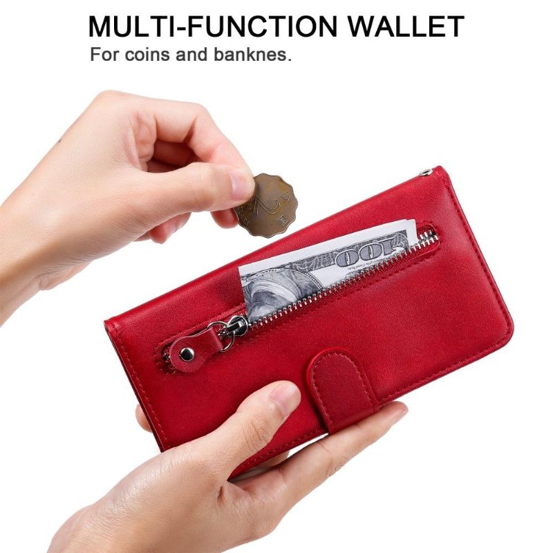 Flipové Pouzdro Na Xiaomi Redmi Note 9S / Redmi Note 9 Pro Kapsa Na Zip
