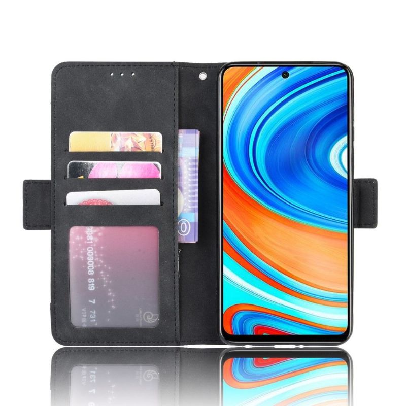 Flipové Pouzdro Na Xiaomi Redmi Note 9S / Redmi Note 9 Pro Kožený Efekt S Držákem Karty