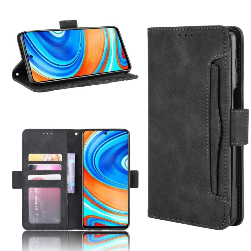 Flipové Pouzdro Na Xiaomi Redmi Note 9S / Redmi Note 9 Pro Kožený Efekt S Držákem Karty