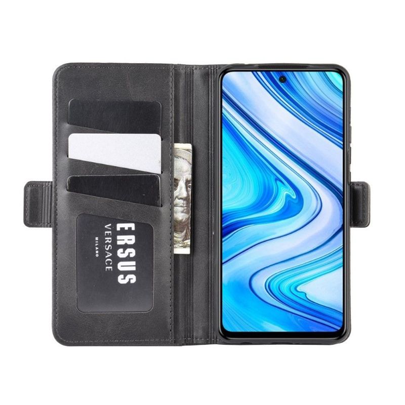 Flipové Pouzdro Na Xiaomi Redmi Note 9S / Redmi Note 9 Pro Matný Kryt Z Umělé Kůže