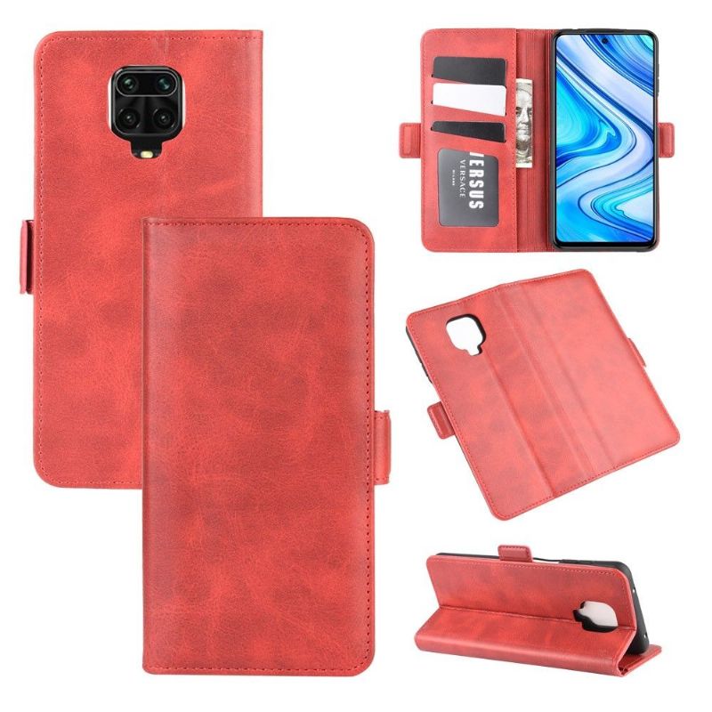 Flipové Pouzdro Na Xiaomi Redmi Note 9S / Redmi Note 9 Pro Matný Kryt Z Umělé Kůže