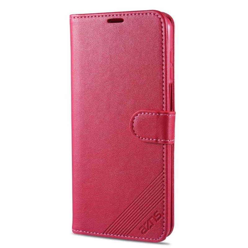 Flipové Pouzdro Na Xiaomi Redmi Note 9S / Redmi Note 9 Pro Retro Kožený Efekt Azns