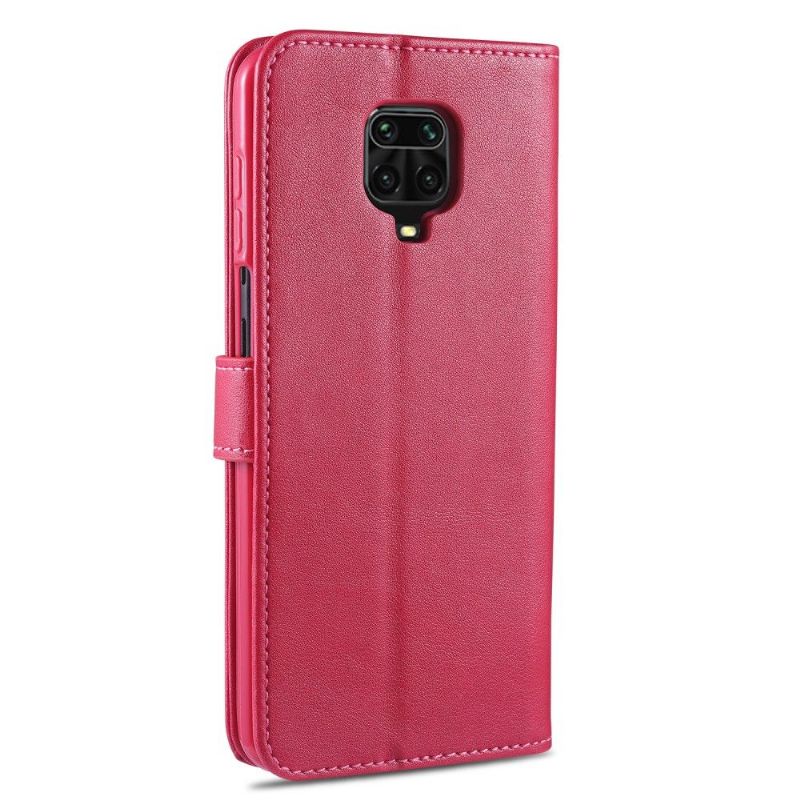 Flipové Pouzdro Na Xiaomi Redmi Note 9S / Redmi Note 9 Pro Retro Kožený Efekt Azns