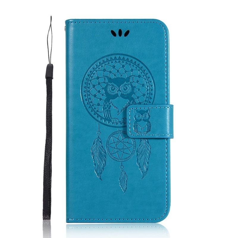 Flipové Pouzdro Na Xiaomi Redmi Note 9S / Redmi Note 9 Pro Sova Lapač Snů