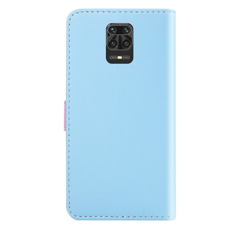 Flipové Pouzdro Na Xiaomi Redmi Note 9S / Redmi Note 9 Pro Tříbarevné Švy