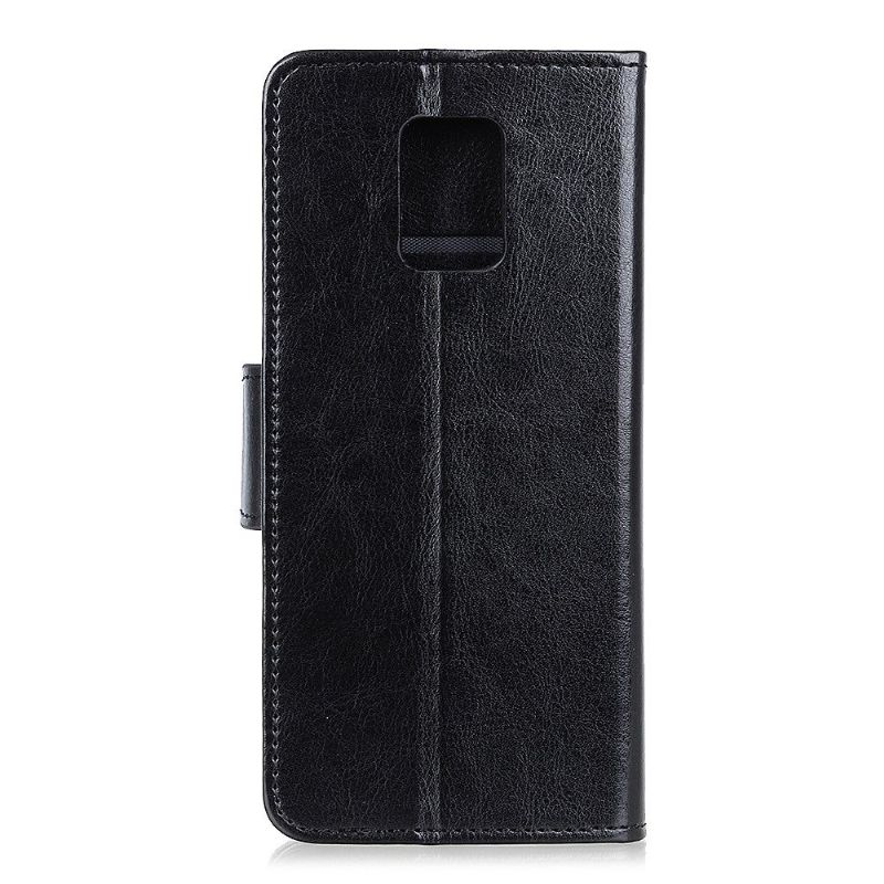 Kožené Pouzdro Folio Na Xiaomi Redmi Note 9S / Redmi Note 9 Pro Flipové Pouzdro Funkce Podpory Umělé Kůže