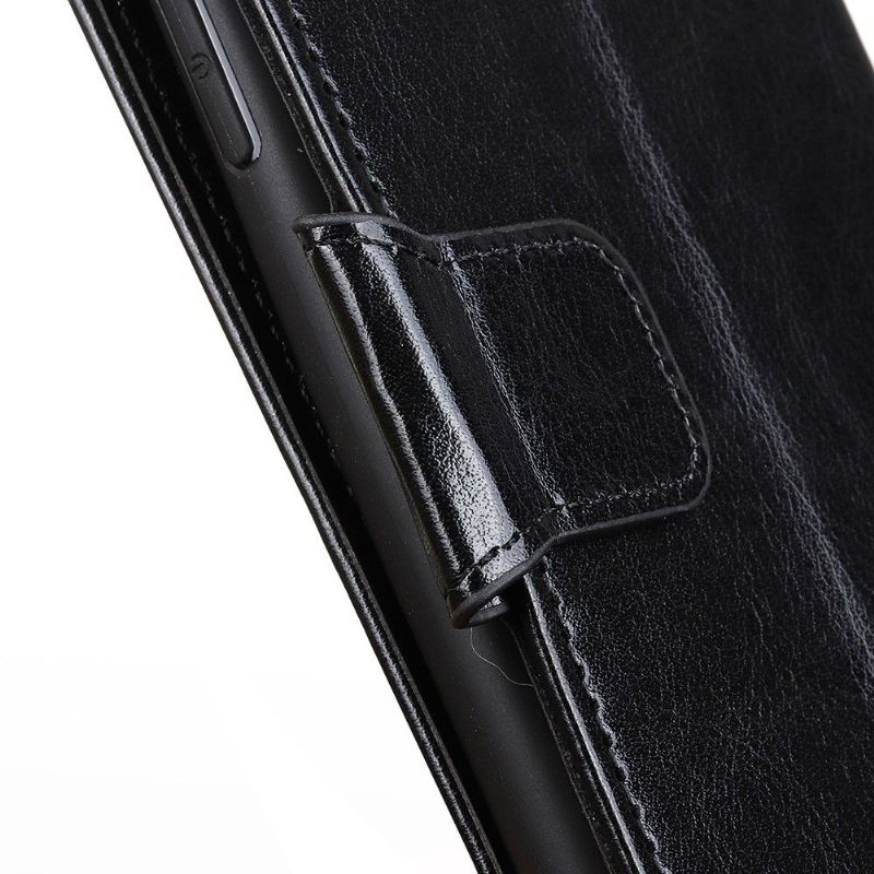 Kožené Pouzdro Folio Na Xiaomi Redmi Note 9S / Redmi Note 9 Pro Flipové Pouzdro Funkce Podpory Umělé Kůže