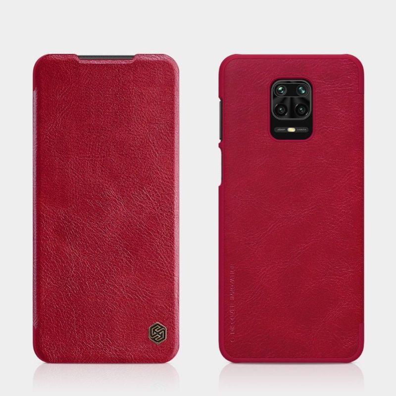 Kožené Pouzdro Na Xiaomi Redmi Note 9S / Redmi Note 9 Pro Nillkin Qin