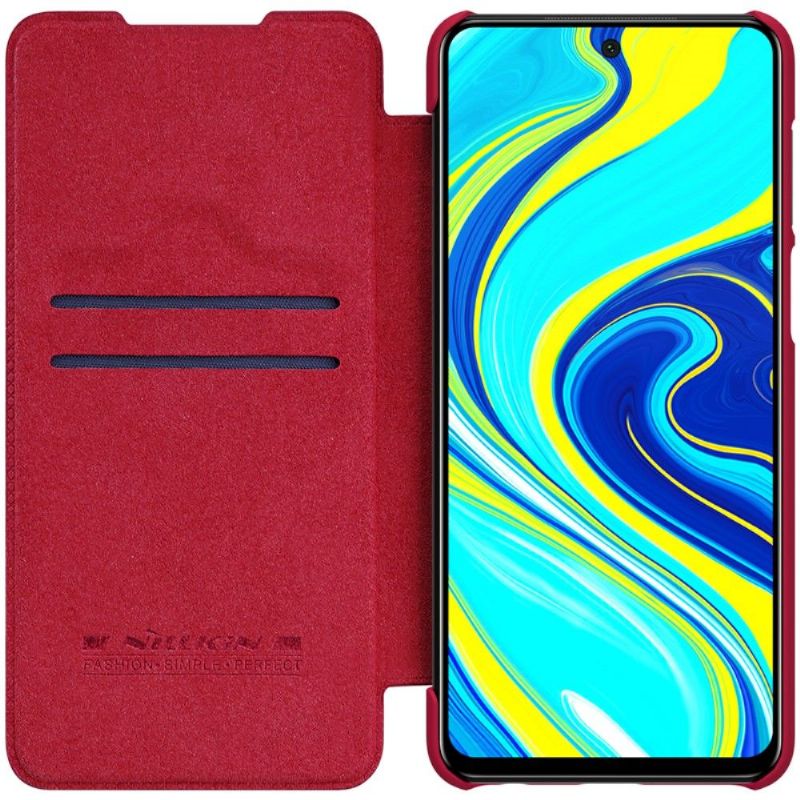Kožené Pouzdro Na Xiaomi Redmi Note 9S / Redmi Note 9 Pro Nillkin Qin