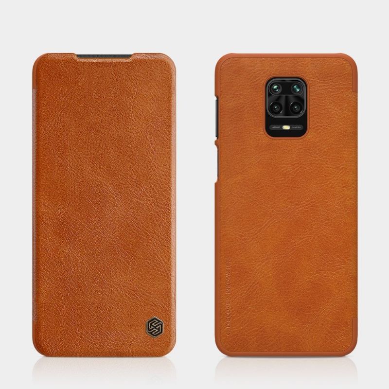 Kožené Pouzdro Na Xiaomi Redmi Note 9S / Redmi Note 9 Pro Nillkin Qin