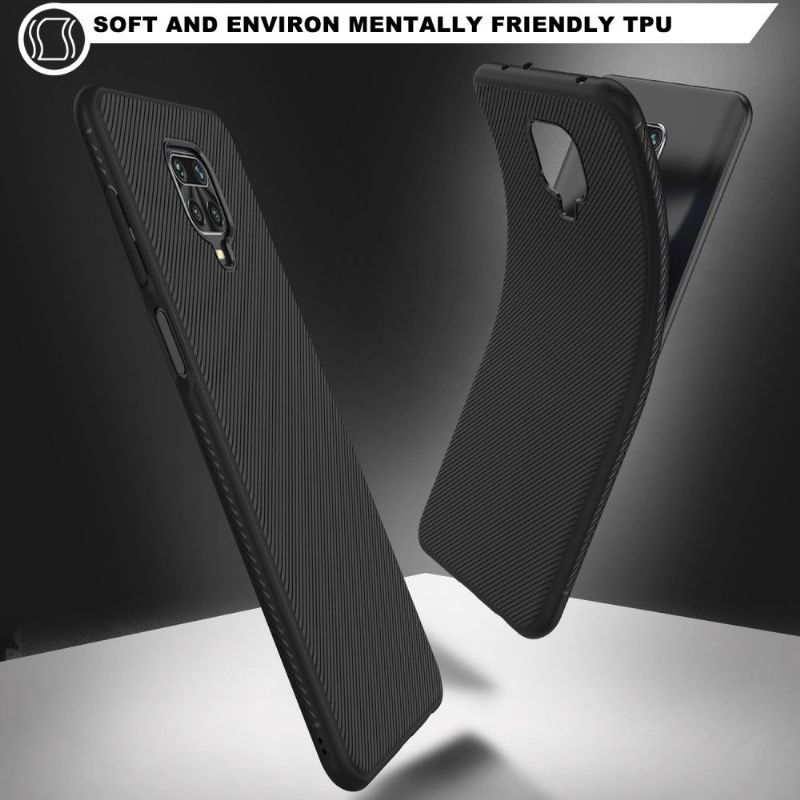 Kryt Na Xiaomi Redmi Note 9S / Redmi Note 9 Pro Pruhový Efekt V Gelu