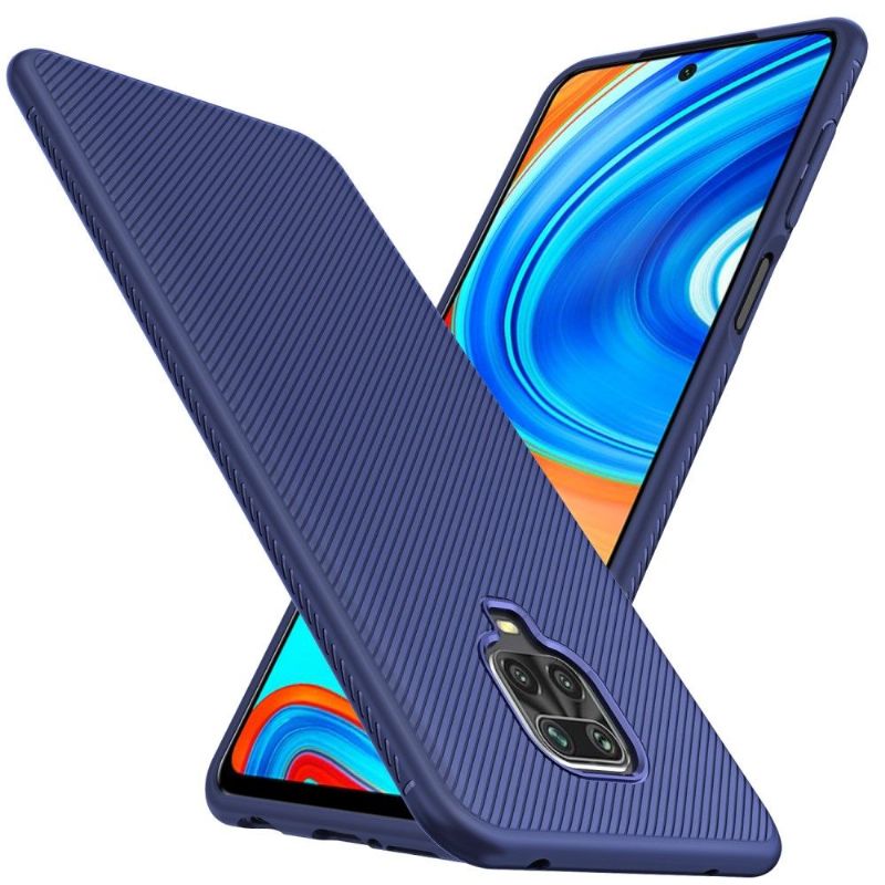 Kryt Na Xiaomi Redmi Note 9S / Redmi Note 9 Pro Pruhový Efekt V Gelu