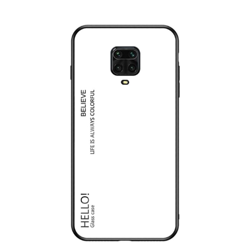 Kryt Na Xiaomi Redmi Note 9S / Redmi Note 9 Pro Skleněná Zadní Strana S Barevným Přechodem