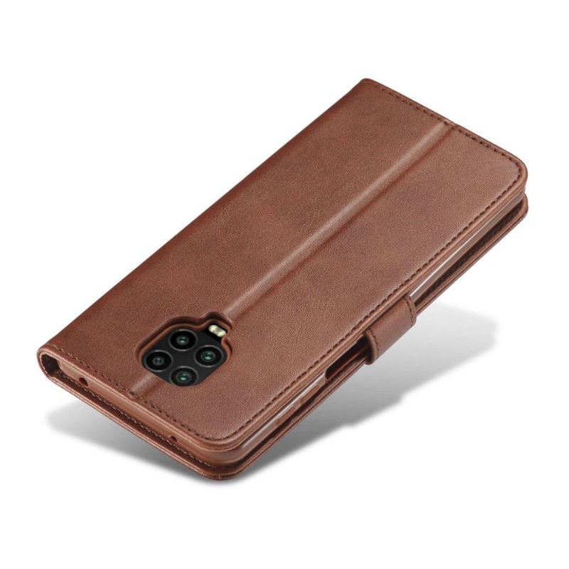 Pouzdra Na Xiaomi Redmi Note 9S / Redmi Note 9 Pro Flipové Pouzdro Kožený Efekt Lc.imeeke