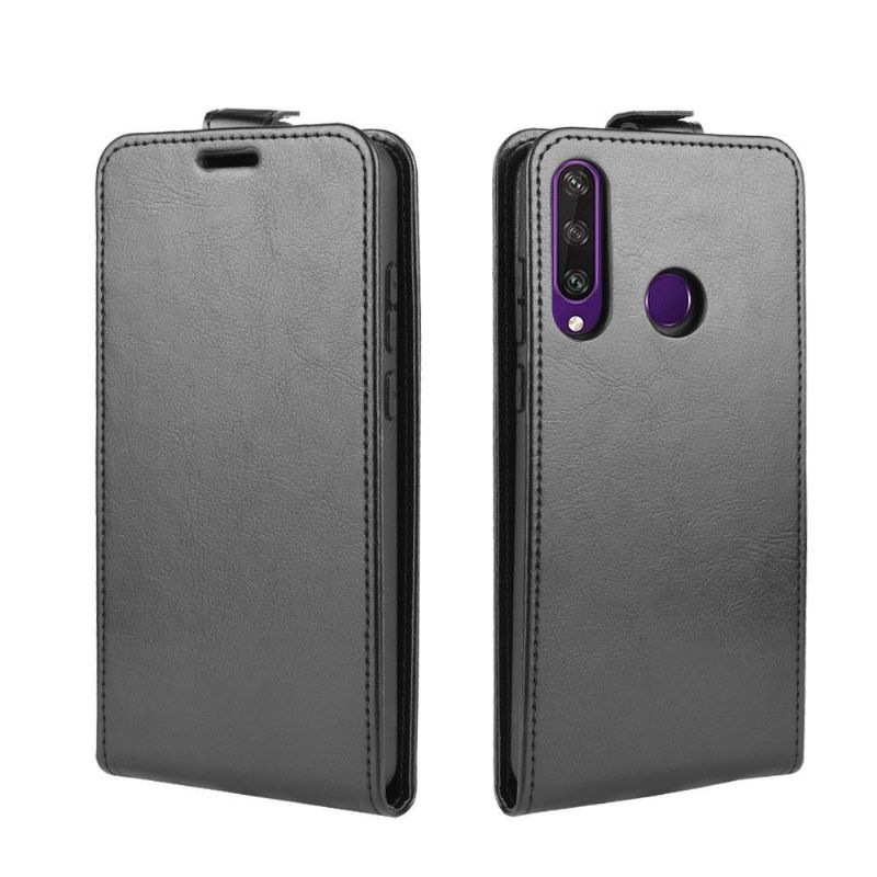 Flipové Pouzdro Na Huawei Y6p Kožené Pouzdro Vertikální Umělá Kůže