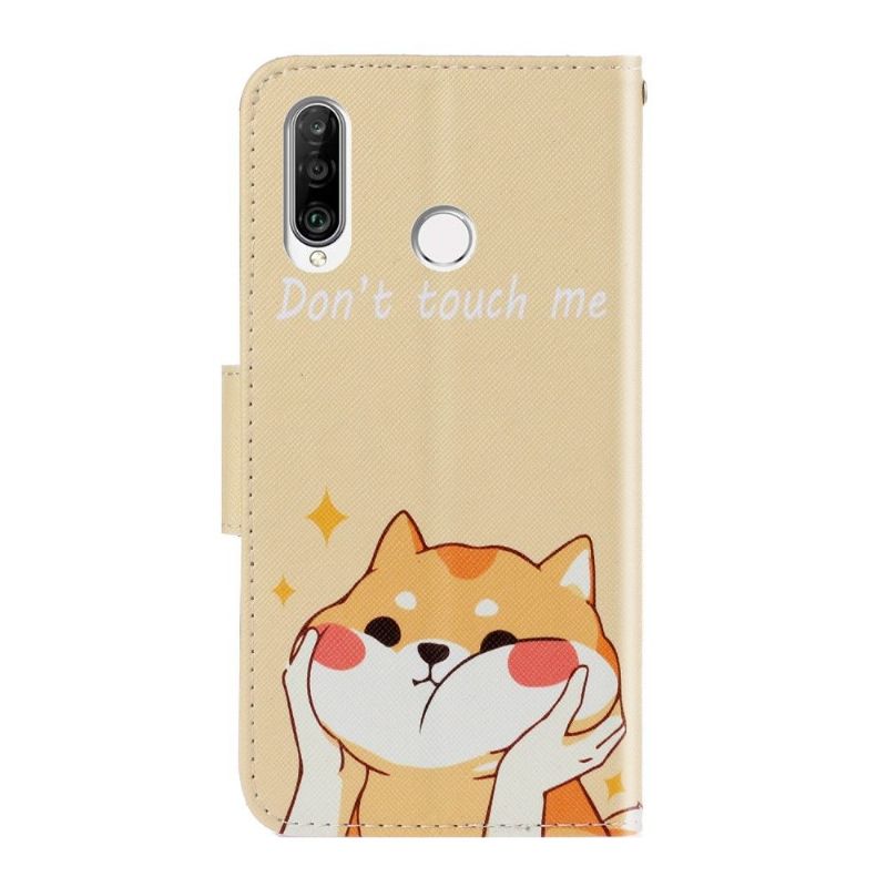 Flipové Pouzdro Na Huawei Y6p Nedotýkej Se Mě A Kočky