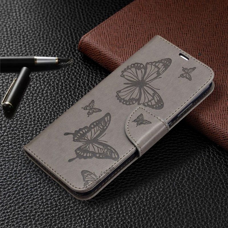 Flipové Pouzdro Na Huawei Y6p Podpora Motýlů Funkcí