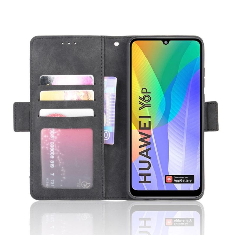 Flipové Pouzdro Na Huawei Y6p Premium S Držitelem Karty