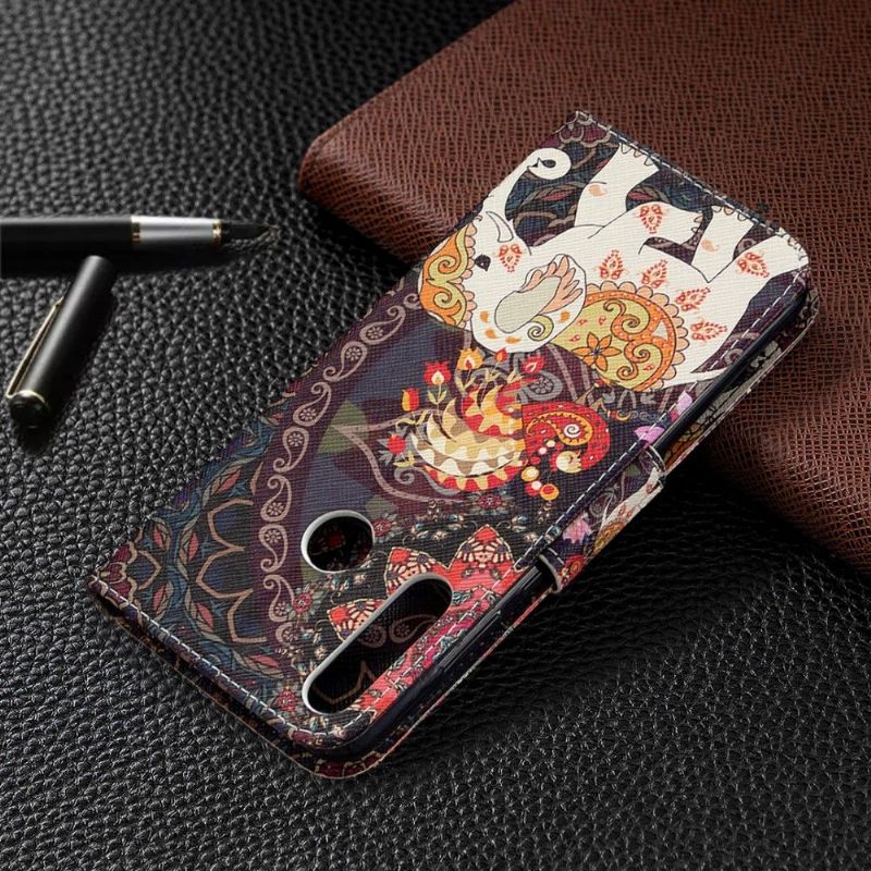 Flipové Pouzdro Na Huawei Y6p Slon Indický