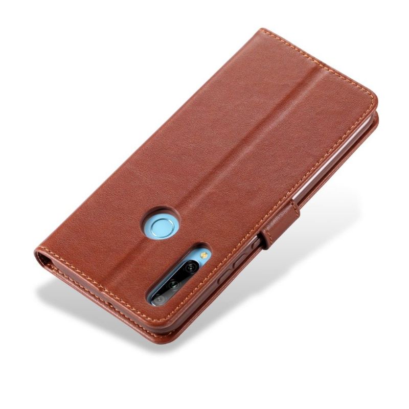 Kožené Pouzdro Na Huawei Y6p Retro Kožený Efekt Azns