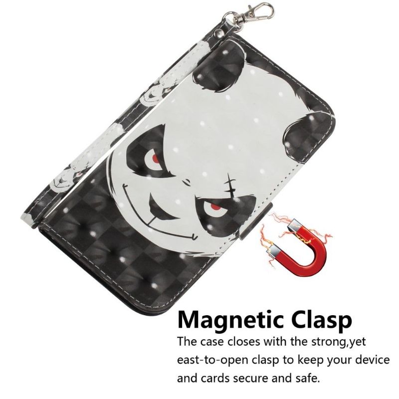 Kožené Pouzdro Na Huawei Y6p Zlá Panda