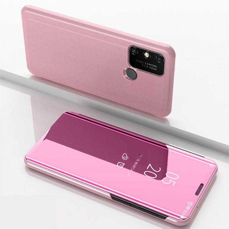 Kryt Na Huawei Y6p Flipové Pouzdro Zrcadlový Efekt
