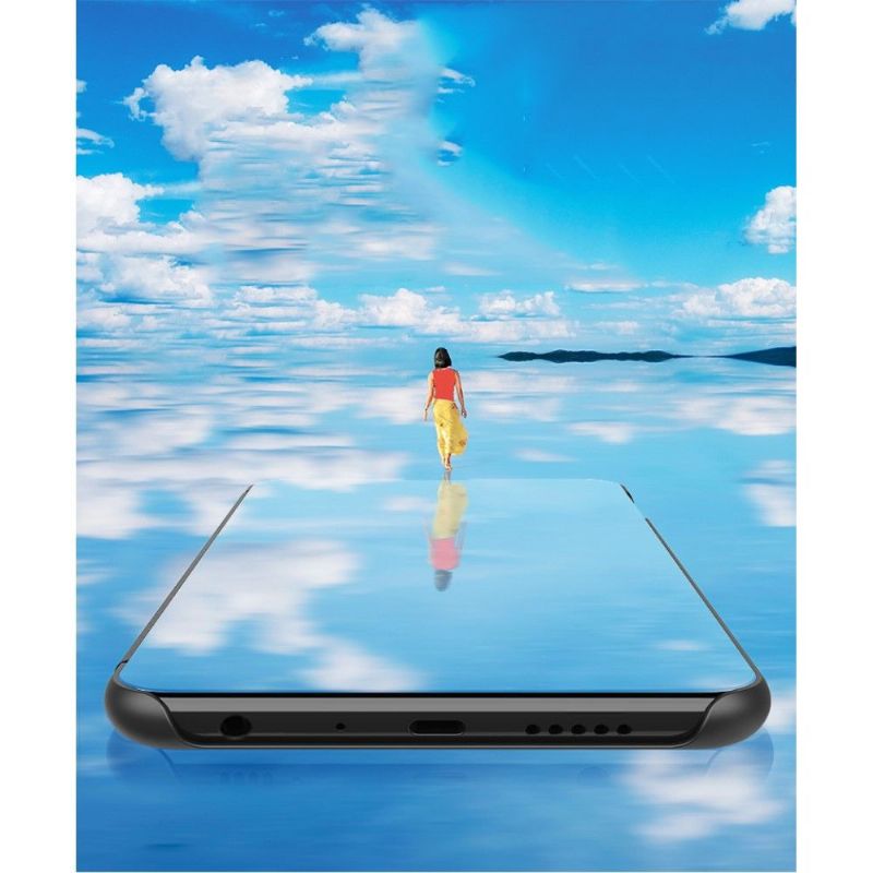 Kryt Na Huawei Y6p Flipové Pouzdro Zrcadlový Efekt