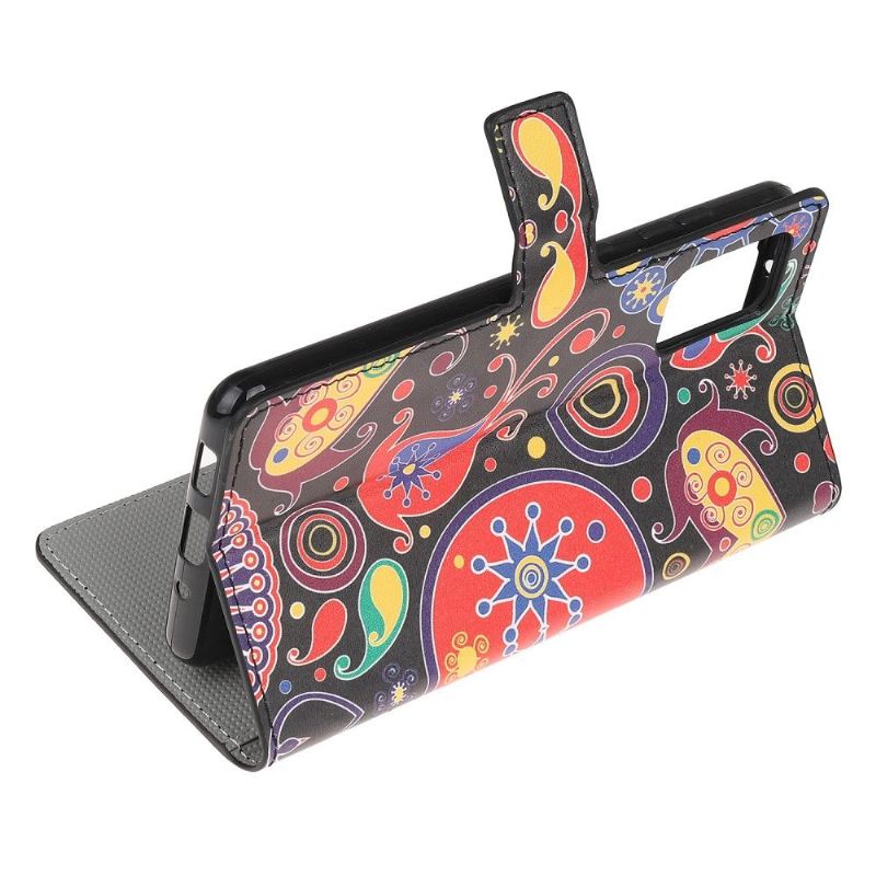 Flipové Pouzdro Na Samsung Galaxy Note 20 Barevný Paisley