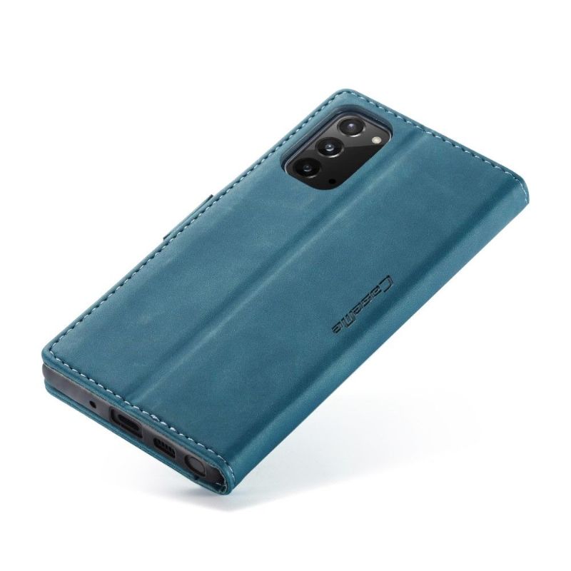 Flipové Pouzdro Na Samsung Galaxy Note 20 Golias Leather Effect - Zelená