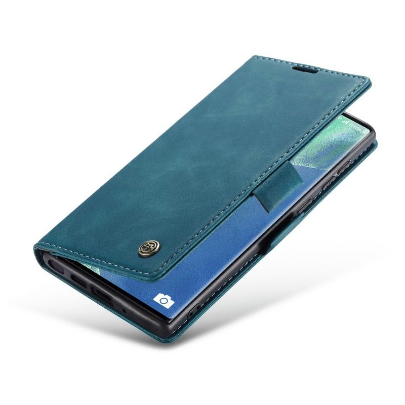 Flipové Pouzdro Na Samsung Galaxy Note 20 Golias Leather Effect - Zelená