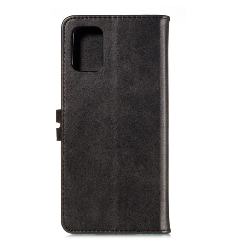 Flipové Pouzdro Na Samsung Galaxy Note 20 Kitten Leather Effect - Černá