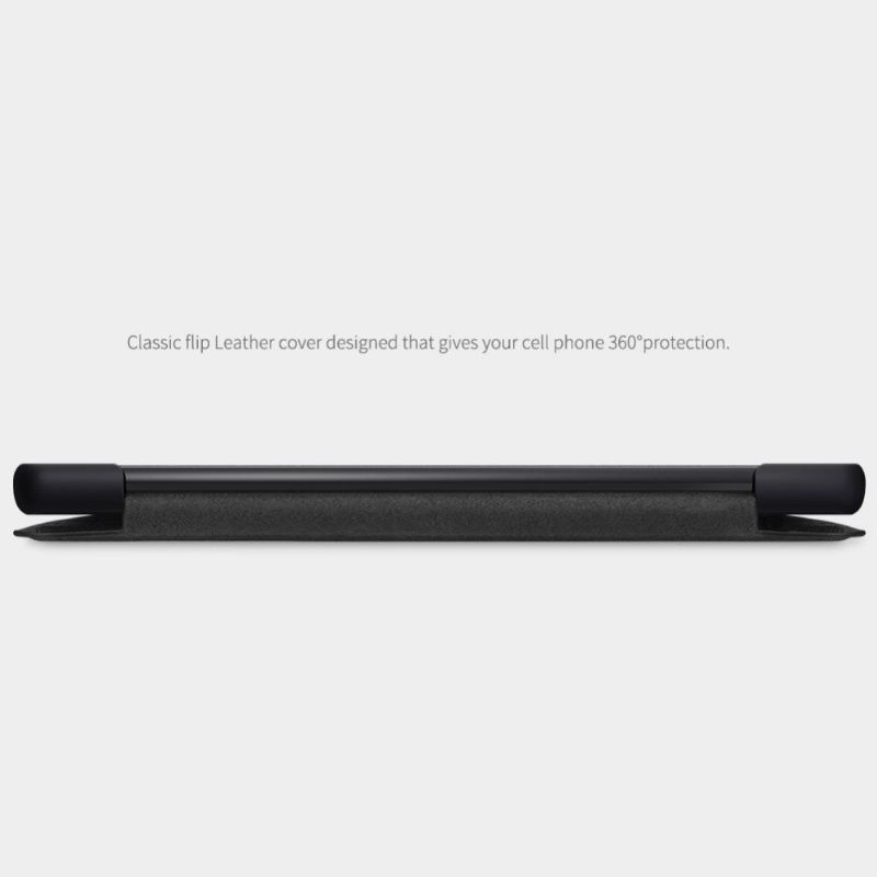 Flipové Pouzdro Na Samsung Galaxy Note 20 Kožený Efekt Qin - Černá