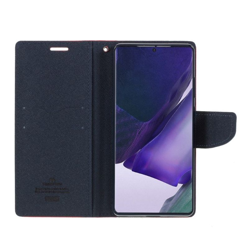 Flipové Pouzdro Na Samsung Galaxy Note 20 Mercury Fancy Bicolor