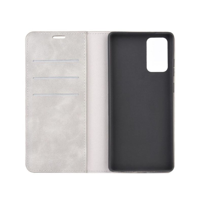 Flipové Pouzdro Na Samsung Galaxy Note 20 Obchodní Retro