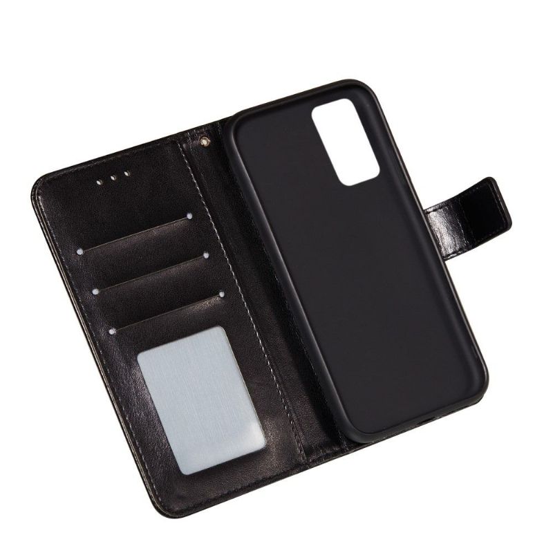 Flipové Pouzdro Na Samsung Galaxy Note 20 Pomocný Motýl