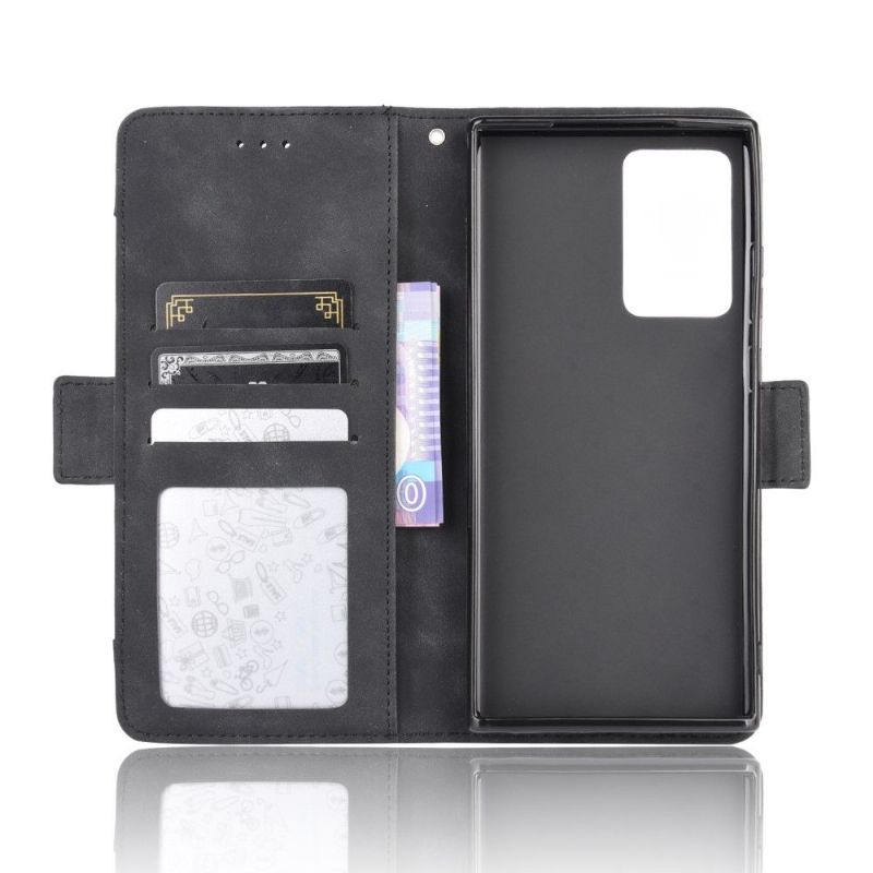 Flipové Pouzdro Na Samsung Galaxy Note 20 Premium S Držitelem Karty