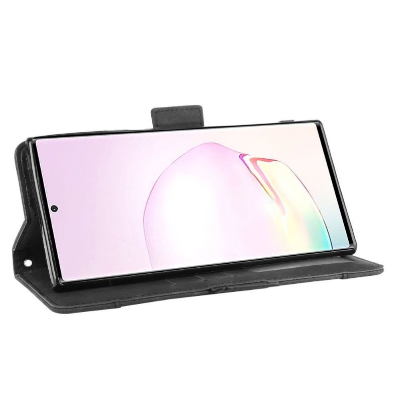 Flipové Pouzdro Na Samsung Galaxy Note 20 Premium S Držitelem Karty